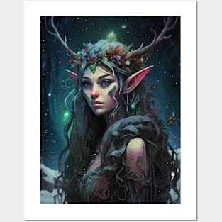 Snow Druid Posters and Art